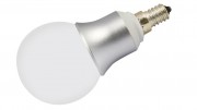 LED-Leuchte in Kugelform E14-G60M 6W, warm white