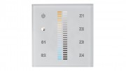 Einbau-Touchpanel SR-2830B-WiFi/RF (230V, W-MIX, 4 CH), white